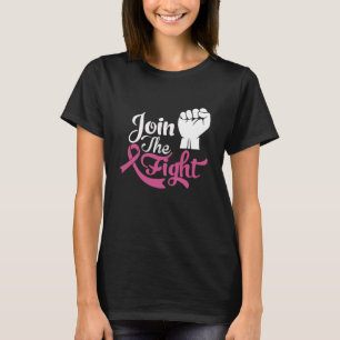 Camiseta Únete al regalo de cáncer de seno de la familia de