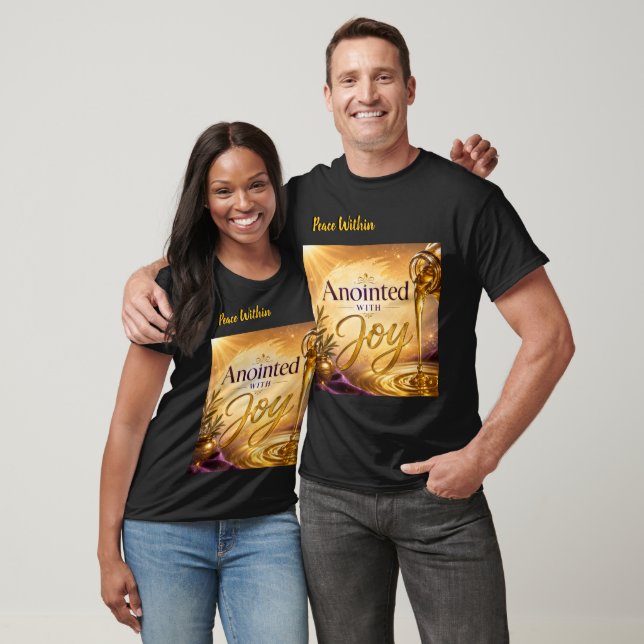 Camiseta Ungido Con Alegría (Unisexo)