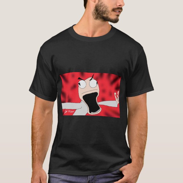 Camiseta unhinged puppet art (Anverso)