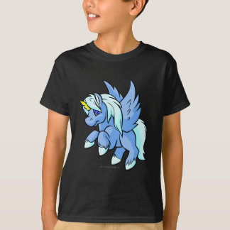 Camiseta Uni azul