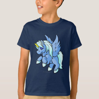 Camiseta Uni azul