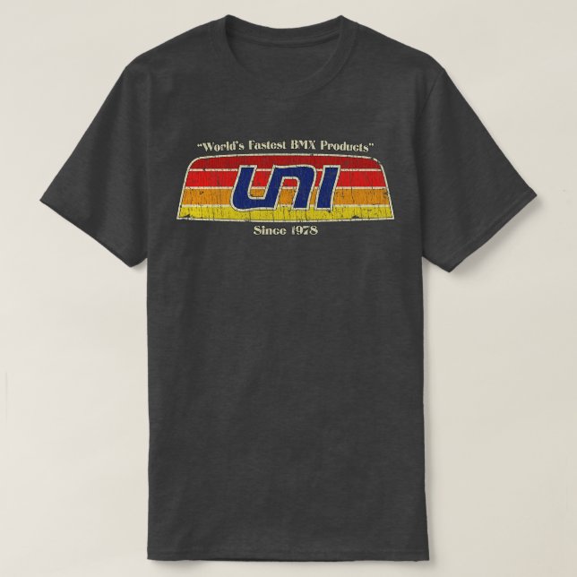CAMISETA UNI BMX 1978 (Diseño del anverso)