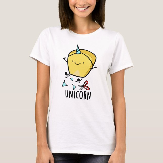 Camiseta Uni-corn Funny Corn Pun (Anverso)