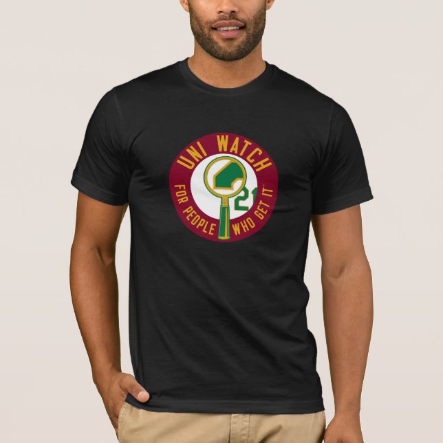 Camiseta Uni reloj: Lupa de Borgoña (Anverso)