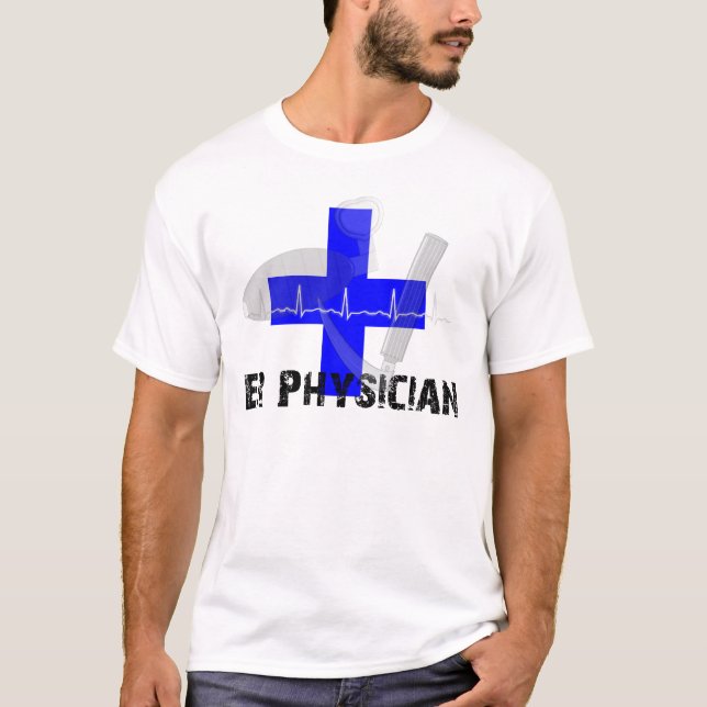 Camiseta única del médico del ER (Anverso)