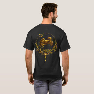 Camiseta Única Signo Zodiacal, signo estelar Cánce