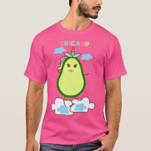 Camiseta Unicado, Unicornio, Mujeres Hombres, Aguacat Funny