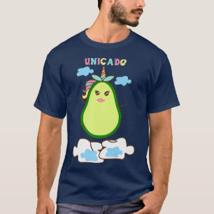 Camiseta Unicado, Unicornio, Mujeres Hombres, Aguacat Funny