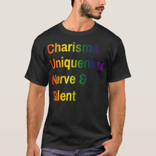 Camiseta Unicidad carismática Nervio y talento