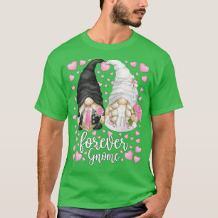 Camiseta Único Boda Gnomies Bride Y Groom Funny Fore