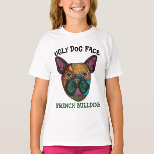 Camiseta Único Bulldog francés cara fea T-Shirt