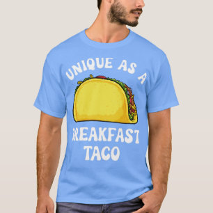 Camiseta Único Como Desayuno Taco Funny Hispanic Baffling