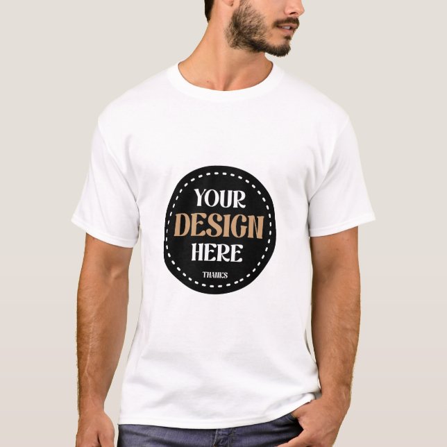 Camiseta Único, fresco, de moda y minimalista (Anverso)