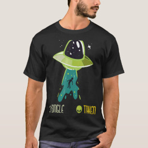 Camiseta Único O Tomado Alien Ufo Ufo Alien Abducción Vin