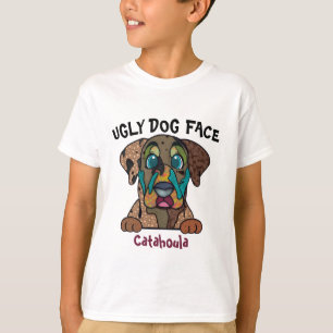 Camiseta Único perro feo de Catahoula cara T-Shirt