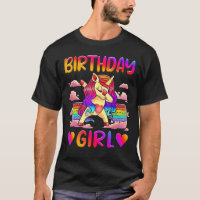 Unicorn Birthday Girl Pop It Fidget Toy