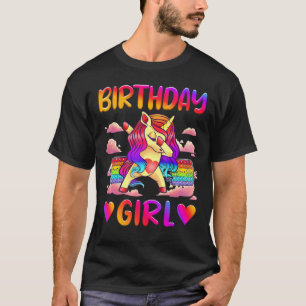 Camiseta Unicorn Birthday Girl Pop It Fidget Toy