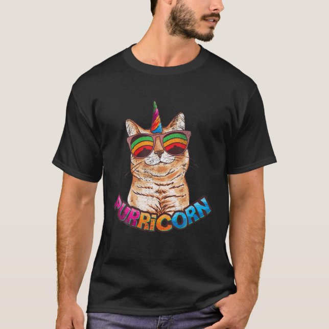Camiseta Unicorn Cat (Anverso)