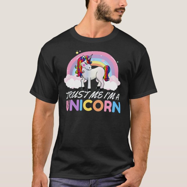 Camiseta Unicorn Confía en mí. Soy Unicorn (Anverso)