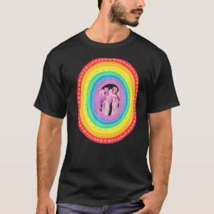Camiseta Unicorn Cute Princess Unicorn Rainbow Birday Pri