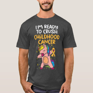Camiseta Unicorn Dab Está Listo Para Aplastar El Cáncer Inf