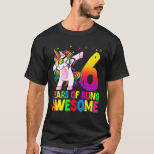 Camiseta Unicorn Dabbing 6 Años