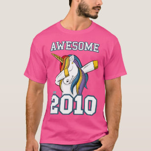 Camiseta Unicorn Dabbing asombroso desde el natalicio de 20