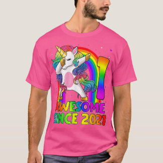 Camiseta Unicorn Dabbing de 1 año