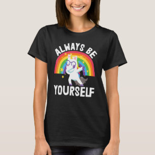 Camiseta Unicorn Dabbing Pride Mes Transgen de Igualdad Lgb