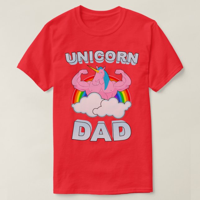 Camiseta UNICORN DAD Copy (Diseño del anverso)