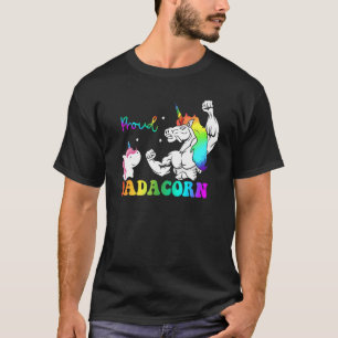 Camiseta Unicorn Dad Dadacorn Orgullo LGBTQ Orgullo de papá