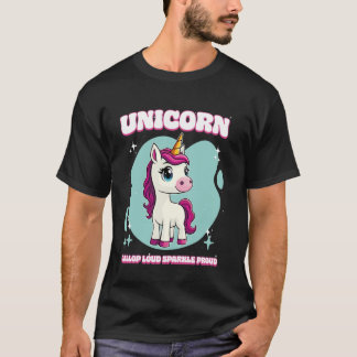 Camiseta Unicorn Gallop Loud Sparkle Proud Unicorn