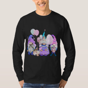 Camiseta Unicorn Gnomes Tomte Scandinavian Three Garden Gno