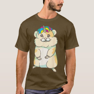 Camiseta Unicorn Guinea Cerdo Guay Hamster Horse Funny