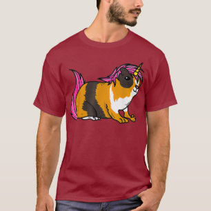 Camiseta Unicorn Guinea Cerdo Guay Hamster Horse Funny