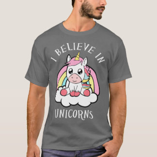 Camiseta Unicorn I Believe In Unicorns