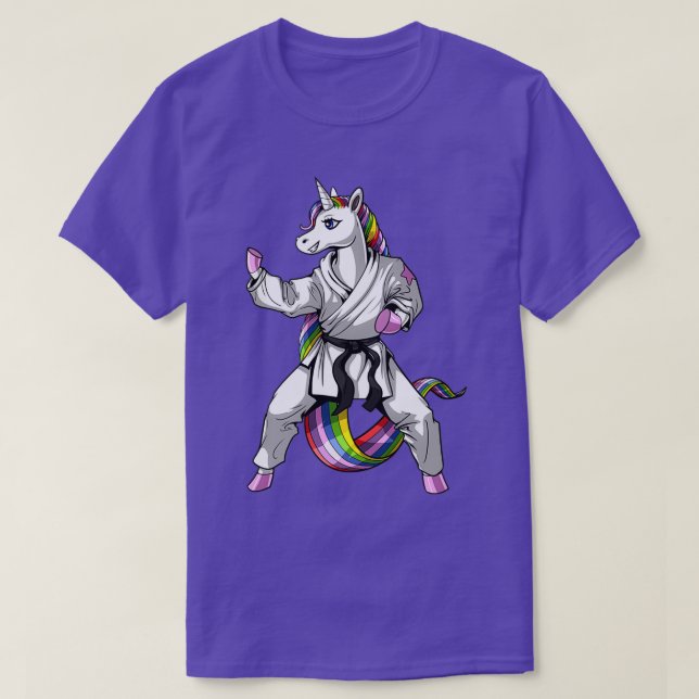 Camiseta Unicorn Karate (Diseño del anverso)