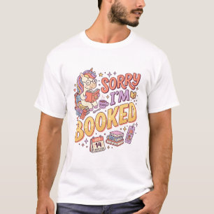Camiseta Unicorn Lo siento estoy reservado diseño caprichos