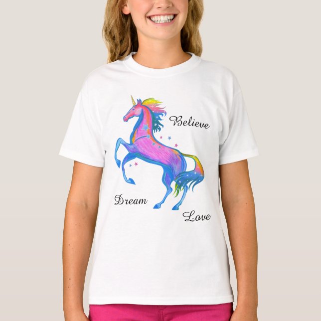 Camiseta Unicorn Long Sleeve (Anverso)