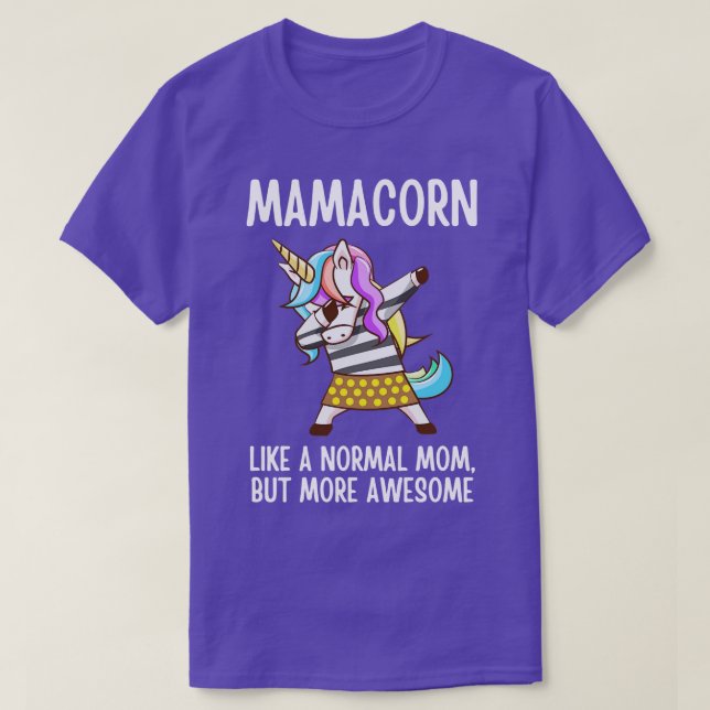 Camiseta Unicorn Mom 1 (Diseño del anverso)