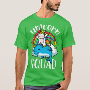 Camiseta Unicorn Narwhals Unicorn Squad Unicorn Lover
