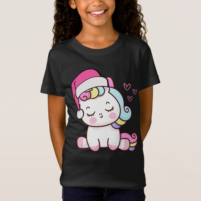 Camiseta Unicorn navidades (Anverso)