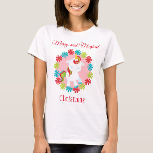 Camiseta Unicorn Navidades de Cute