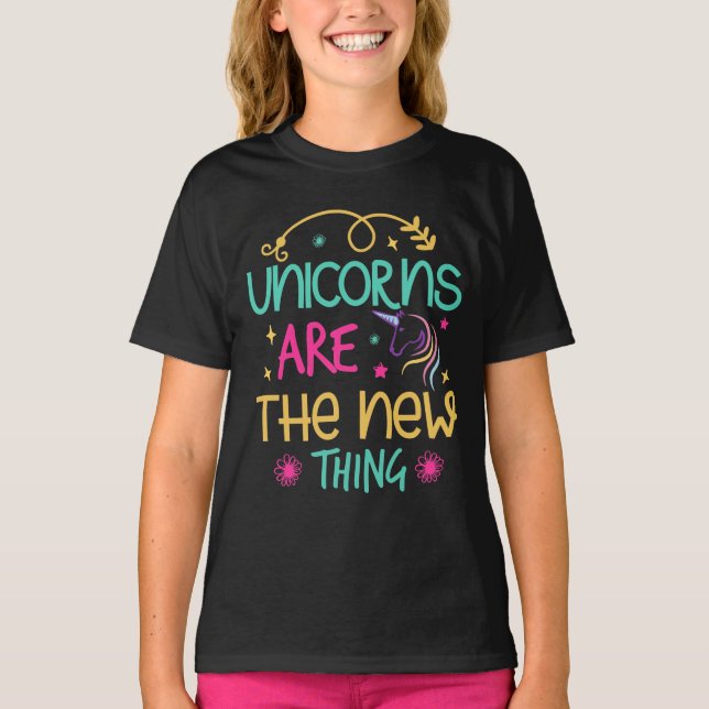 Camiseta Unicorn Quotes Shirt Gift (Anverso)