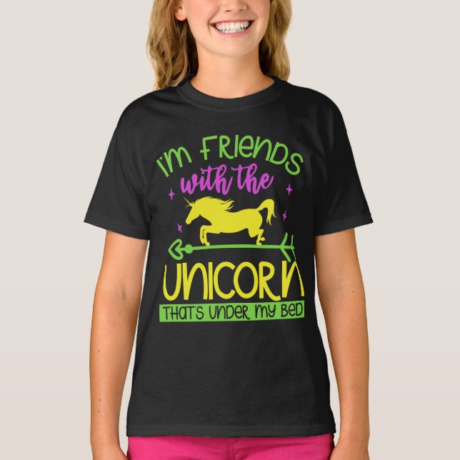 Camiseta Unicorn Quotes Shirt Gift (Anverso)
