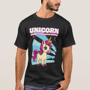 Camiseta Unicorn Sparkle Siempre Está De Moda Unicornio