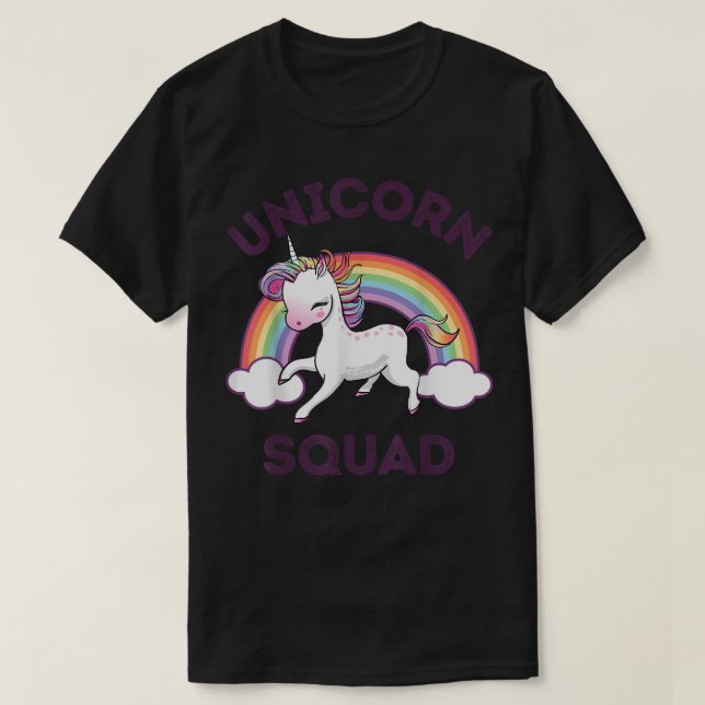 Camiseta Unicorn Squad Niñas Niños Unicornios Arco (Diseño del anverso)