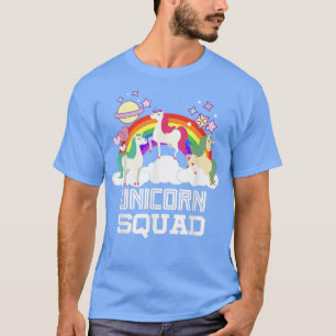 Camiseta Unicorn Squad Rainbow Fantasy Fairy Tale 