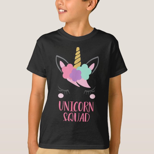 Camiseta Unicorn Squad Unicorn Gift  (Anverso)
