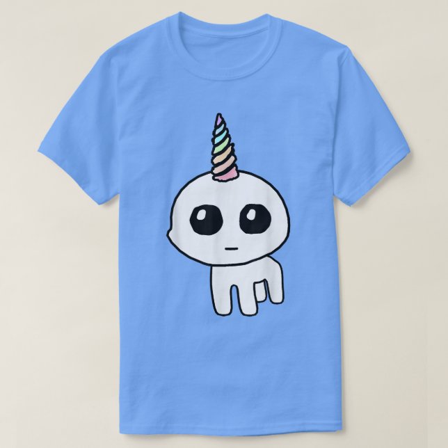 Camiseta Unicorn TBH Creature Meme  (Diseño del anverso)